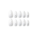Silver Starlight – Silver Shimmer “Starry” Press-On Nails (High-Impact Sparkle Look)