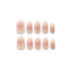 Juicy Glow – Fresh “Juicy” Shimmer Press-On Nails (Glow Finish, Boutique Best-Seller)