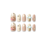 Kitty Splash – Cute “Kitty” Splash Press-On Nails (Playful, Photo-Ready Set)