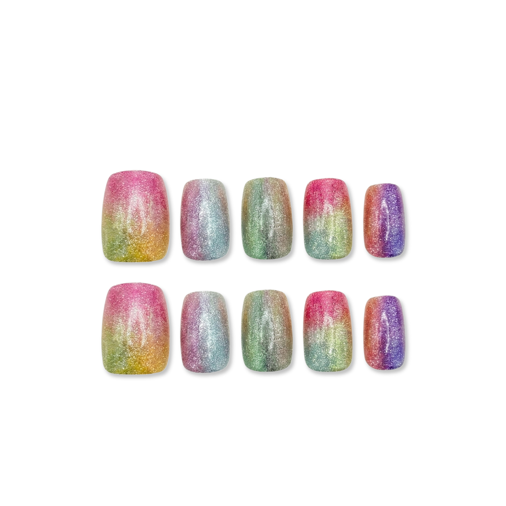 Midnight Petals – Black Rose Texture Short Square Press-On Nails (Sugar Texture Gel, Dark Aesthetic)