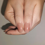 Juicy Glow – Fresh “Juicy” Shimmer Press-On Nails (Glow Finish, Boutique Best-Seller)